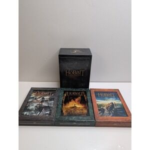 The Hobbit Trilogy Extended Edition 15-Disc DVD Box Set - Clean Disks